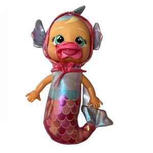 Cry Babies Mermaid Cuddles Doll With Pacifier To Stop Her Tears!